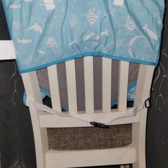 Toddler Chair With 5-Point Safety Adjustable Straps Folds Into Bag - Picture 6 of 7